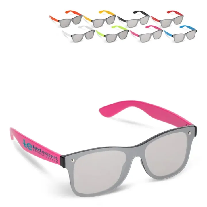 Justin R-PC sunglasses with mirror uni-lens UV400 - LT86731 (gadzety reklamowe)
